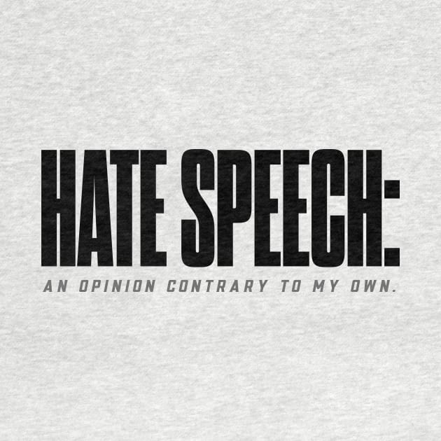 Hate speech by bluehair